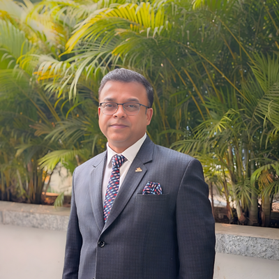 Prantik Ray hospitality leader speaking on Hospetalk podcast about hotel leadership and career growth