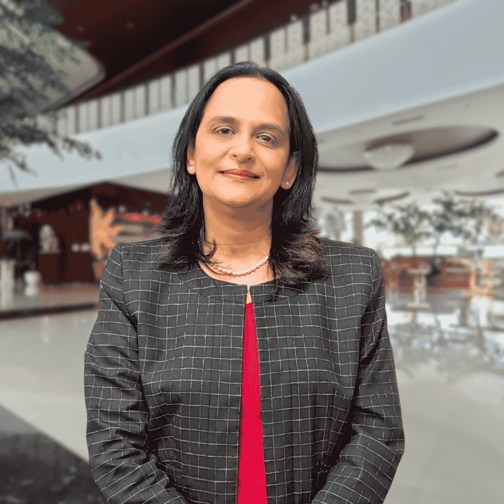Dr. Rasika Gumaste speaking on HospeTalk Podcast about hospitality leadership and hotel management education